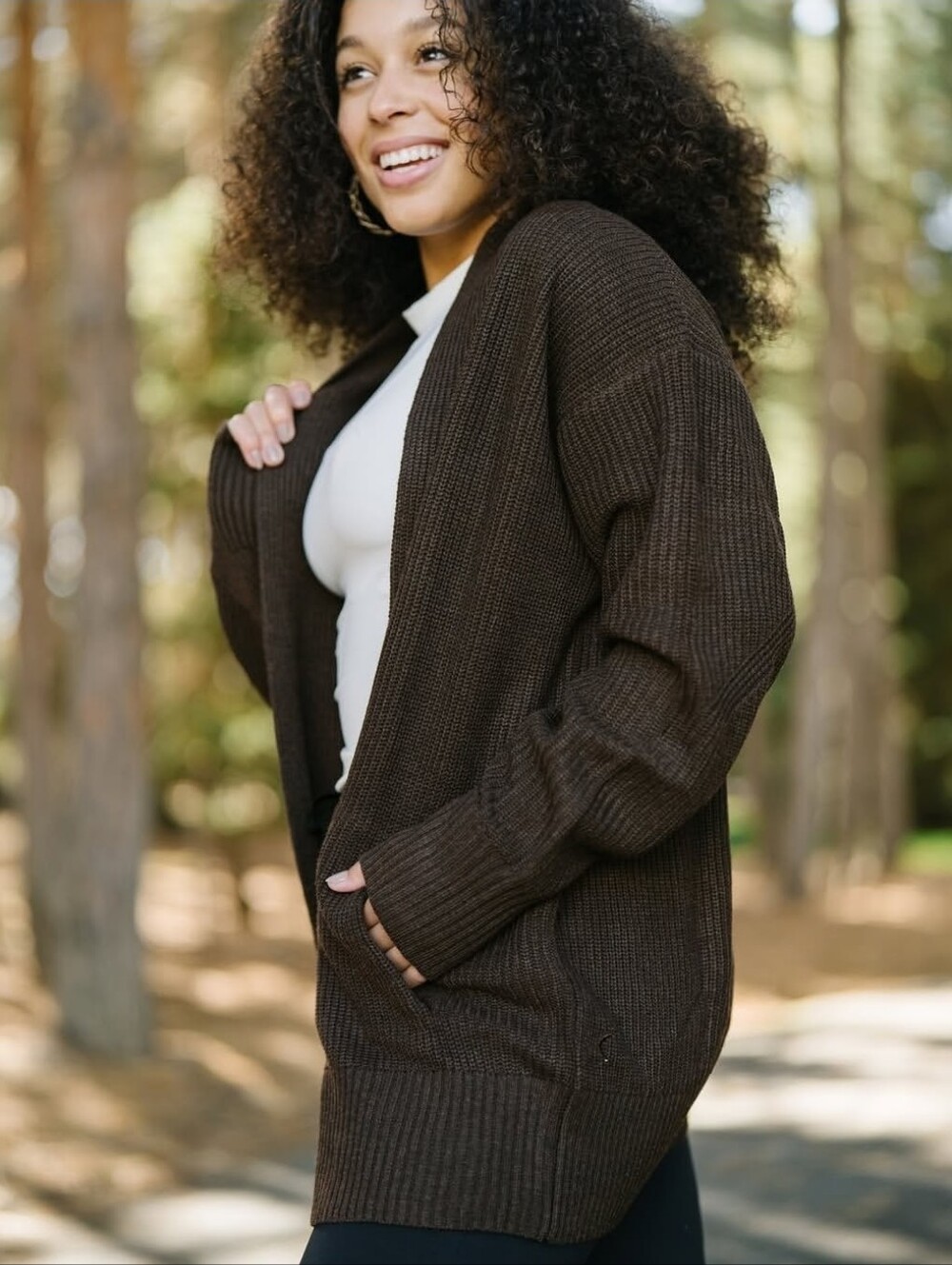 Zyia Normandy Cardigan Sweater NWOT